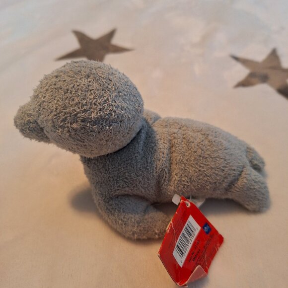 5" Russ Luv Pets Seal Waves Plush 5" Gray Sea Mini Beanbag Stuffed Animal w‎ Tag - Picture 1 of 8